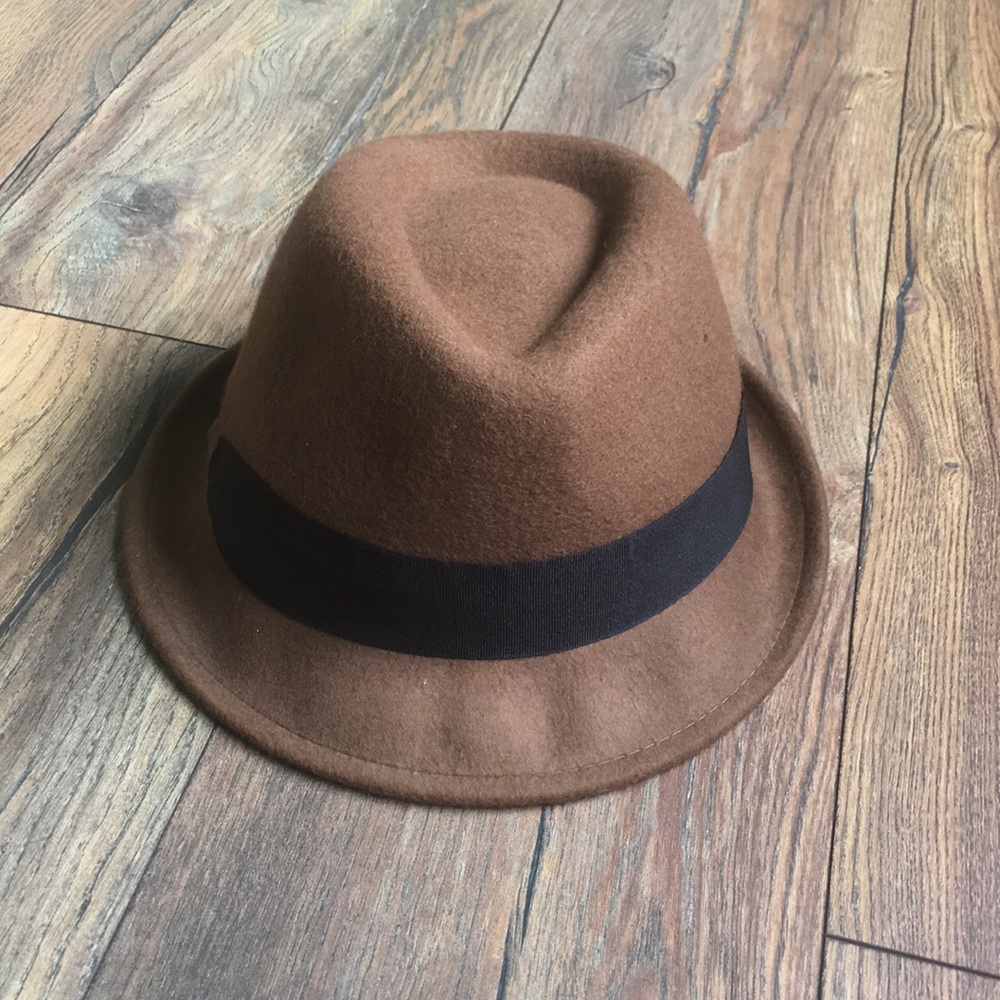 Brown Fedora.